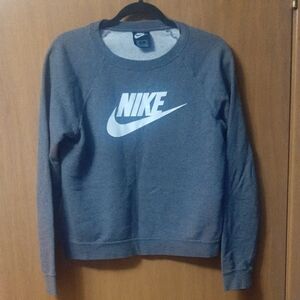 Nike Women's Charcoal Crew Neck Sweater